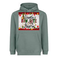 Sage santa's favorite nurse Heavyweight Hoodie - AdoDesignShop