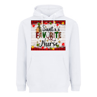 White santa's favorite nurse Heavyweight Hoodie - AdoDesignShop