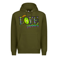 Army Green love summer Premium Hoodie - CowhideDigitalArt