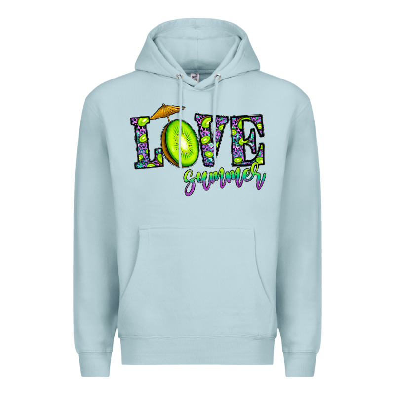 Love Summer Premium Hoodie by CowhideDigitalArt | Teevron