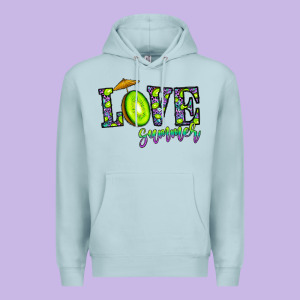 Love Summer Premium Hoodie Designed By Cowhidedigitalart