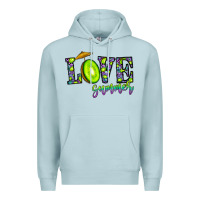 Blue Mist love summer Premium Hoodie - CowhideDigitalArt