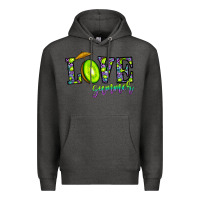 Charcoal Heather love summer Premium Hoodie - CowhideDigitalArt