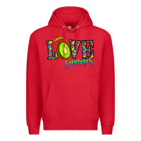 Red love summer Premium Hoodie - CowhideDigitalArt
