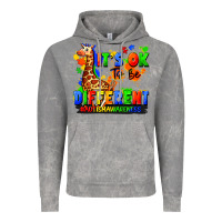 Cloud Rock it's ok to be different autism awareness Vintage Hoodie - FaDigitalArtStudio