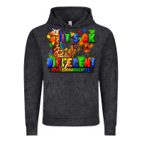 It's Ok To Be Different Autism Awareness Vintage Hoodie | Teevron
