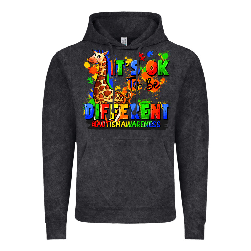 It's Ok To Be Different Autism Awareness Vintage Hoodie by FaDigitalArtStudio | Teevron
