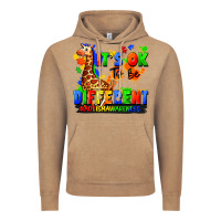 Vintage Coffee it's ok to be different autism awareness Vintage Hoodie - FaDigitalArtStudio