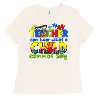 Bone teacher can hear what a child cannot say Ladies Tee - CowGirlArtShop