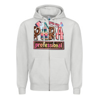 Dove Grey para professional Zipper Hoodie - AdoDesignShop