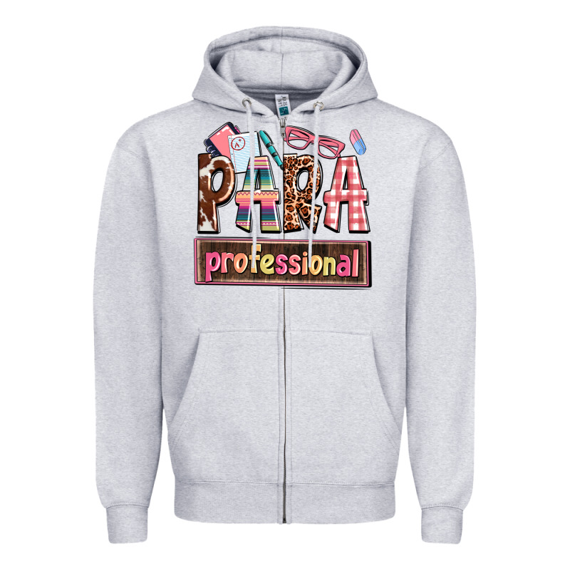 Para Professional Zipper Hoodie by AdoDesignShop | Teevron