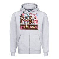 Heather Grey para professional Zipper Hoodie - AdoDesignShop