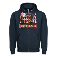 Navy para professional Zipper Hoodie - AdoDesignShop