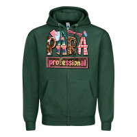 Sports Green para professional Zipper Hoodie - AdoDesignShop