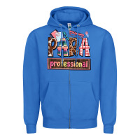 True Royal para professional Zipper Hoodie - AdoDesignShop