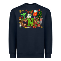 Navy cna christmas Heavyweight Sweatshirt - AdoDesignShop
