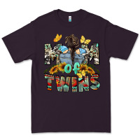 Plum mom of twins boys mother's day Premium Tee - CowGirlArtShop