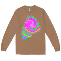 Toasted Coconut tie dye patch Long Sleeve Tee - RanaPortraitStore