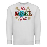 Dove Grey it's noel y'all Premium Sweatshirt - AdoDesignShop
