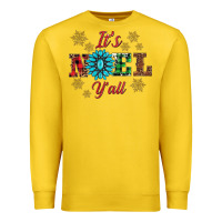 Lemon it's noel y'all Premium Sweatshirt - AdoDesignShop