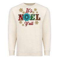 Sandshell it's noel y'all Premium Sweatshirt - AdoDesignShop