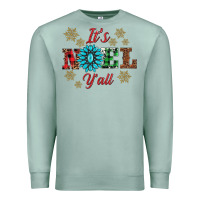 Seafoam it's noel y'all Premium Sweatshirt - AdoDesignShop