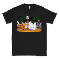 Black halloween chicken Classic Tee - CowGirlArtShop