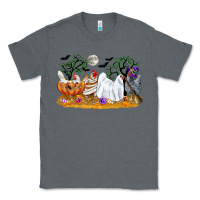 Charcoal Heather halloween chicken Classic Tee - CowGirlArtShop