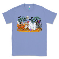 Colony Blue halloween chicken Classic Tee - CowGirlArtShop