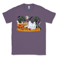 Lavender halloween chicken Classic Tee - CowGirlArtShop