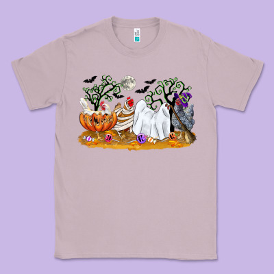 Halloween Chicken Classic Tee Designed By Cowgirlartshop