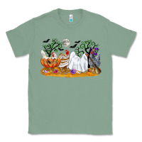 Sage halloween chicken Classic Tee - CowGirlArtShop