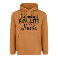 Meerkat santa's favorite nurse Heavyweight Hoodie - AdoDesignShop