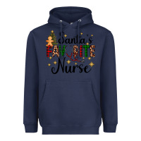 Navy santa's favorite nurse Heavyweight Hoodie - AdoDesignShop