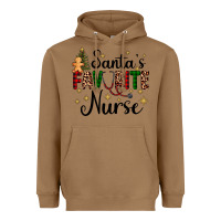 Toasted Coconut santa's favorite nurse Heavyweight Hoodie - AdoDesignShop