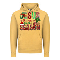 Vintage Mustard jesus is the reason for the season christmas bbs Vintage Hoodie - BundleAndBundleShop