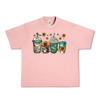 Salmon sunflowers coffee cups Urban Heavy Tee - Jasminsmagicworld