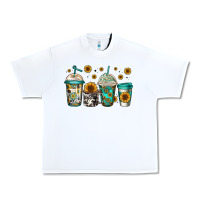 White sunflowers coffee cups Urban Heavy Tee - Jasminsmagicworld