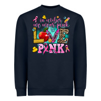 Navy in october we wear pink love pink Heavyweight Sweatshirt - AdoDesignShop