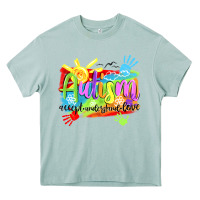 Arona Autism accept understand love Heavy Core Tee - NancyCooperArtShop