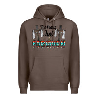 Coffee no perfect just forgiven Premium Hoodie - CowhideDigitalArt