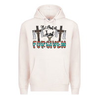 Pale Pink no perfect just forgiven Premium Hoodie - CowhideDigitalArt