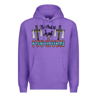 Purple no perfect just forgiven Premium Hoodie - CowhideDigitalArt