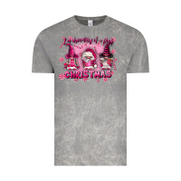 Cloud Rock i'm dreaming of a pink christmas Vintage Tee - FaDigitalArtStudio