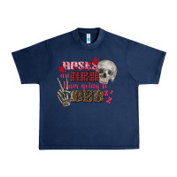 Navy Valentine's Day roses are red i am going to bed Urban Heavy Tee - FaDigitalArtStudio