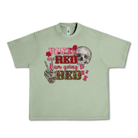 Oil Green Valentine's Day roses are red i am going to bed Urban Heavy Tee - FaDigitalArtStudio