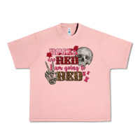 Salmon Valentine's Day roses are red i am going to bed Urban Heavy Tee - FaDigitalArtStudio