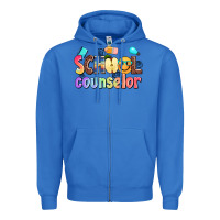 True Royal school counselor Zipper Hoodie - AdoDesignShop