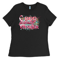 Black my god is stronger than cancer Ladies Tee - CowGirlArtShop