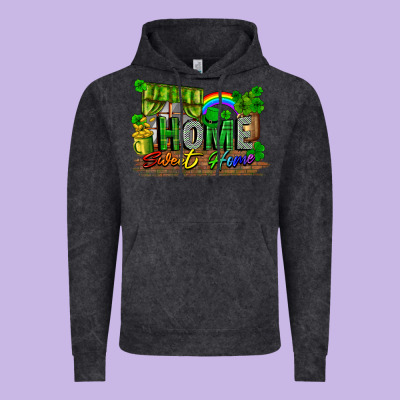 Home Sweet Home St. Patricks Day Vintage Hoodie Designed By Fadigitalartstudio